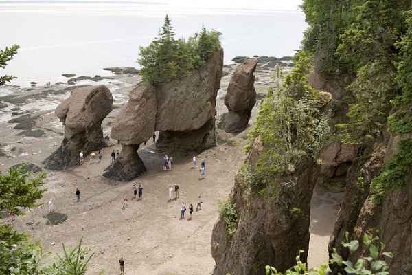 The-Bay-of-Fundy-NB-Hopewell-Rocks