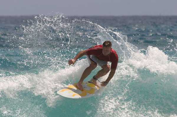 Surfing in Spain