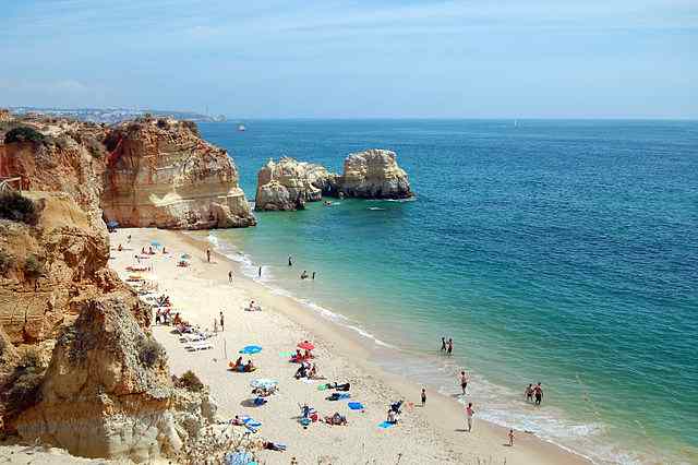 Praia da Rocha Beach, Portugal