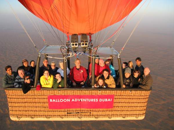 Hot Air Balloon Ride in Dubai